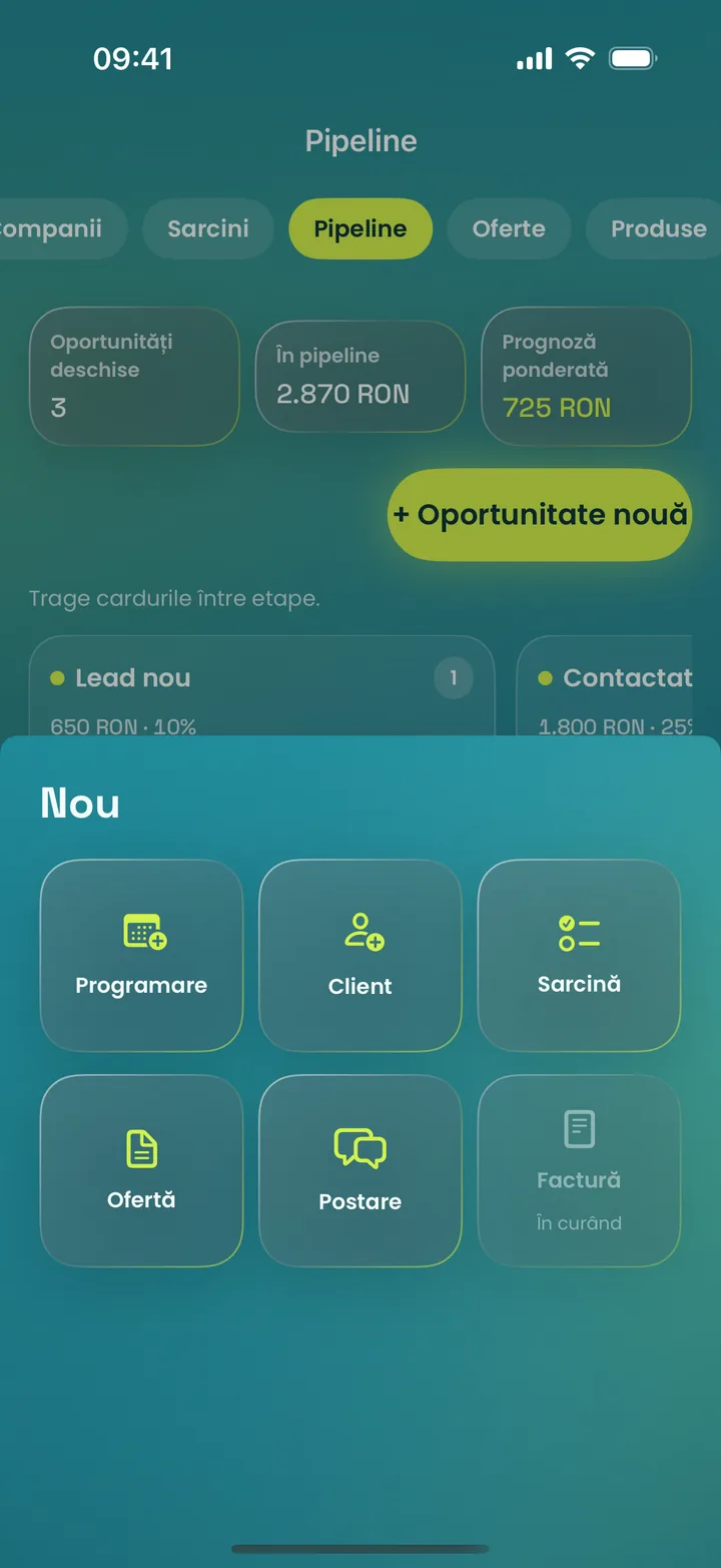 Aplicația MotionFlow pe iPhone: Începi ceva nou