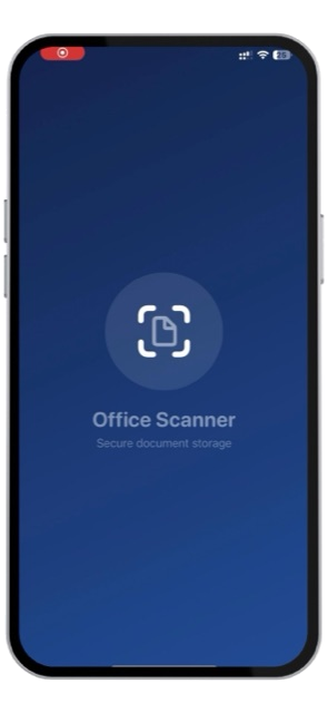 Office Scanner launch screen